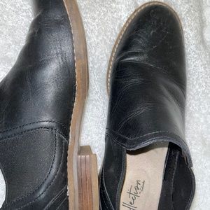 Clarks Black Leather ankle boots